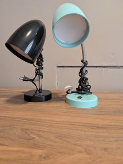 Pair of Gooseneck Desk Lamps