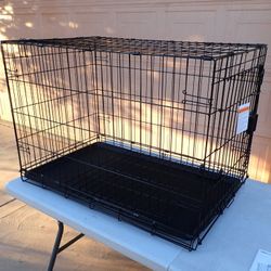 New Foldable Metal Pet Crate 36 x 23 x 25 in