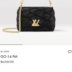 GO-14 PM : Louis Vuitton Bag 