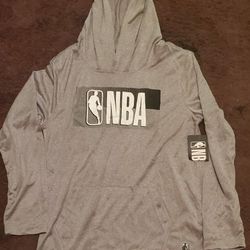 NBA Boys Long Sleeve With Hood Size 10/12 (NEW)