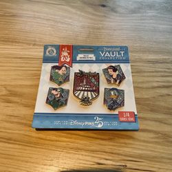 Disneyland 70th Anniversary Vault Collection Pins 1/4