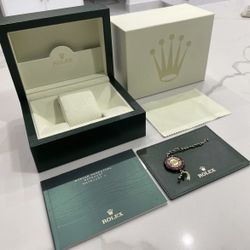  Authentic OEM ROLEX Datejust / Datejust ii Watch Box FULL SET