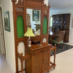 Original Thai Furniture With Drawer And Storage