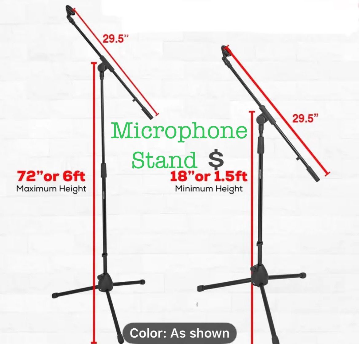 Good Quality Microphone Stands New