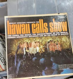 Hawaii Calls Show Vinyl Record