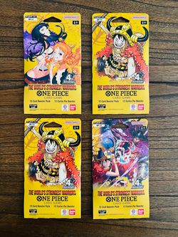 One piece card game booster packs