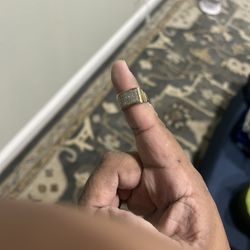 10k Gold And Diamond Ring