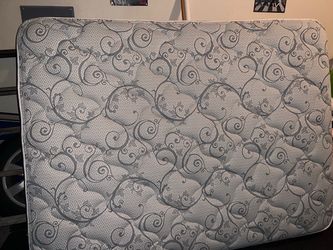 Mattress set with matching box springs (like new)