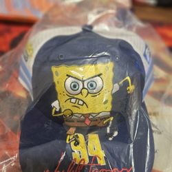 NWT Supreme Jeff Hamilton Spongebob Racing Mesh Trucker Hat Black SS25 AUTHENTIC