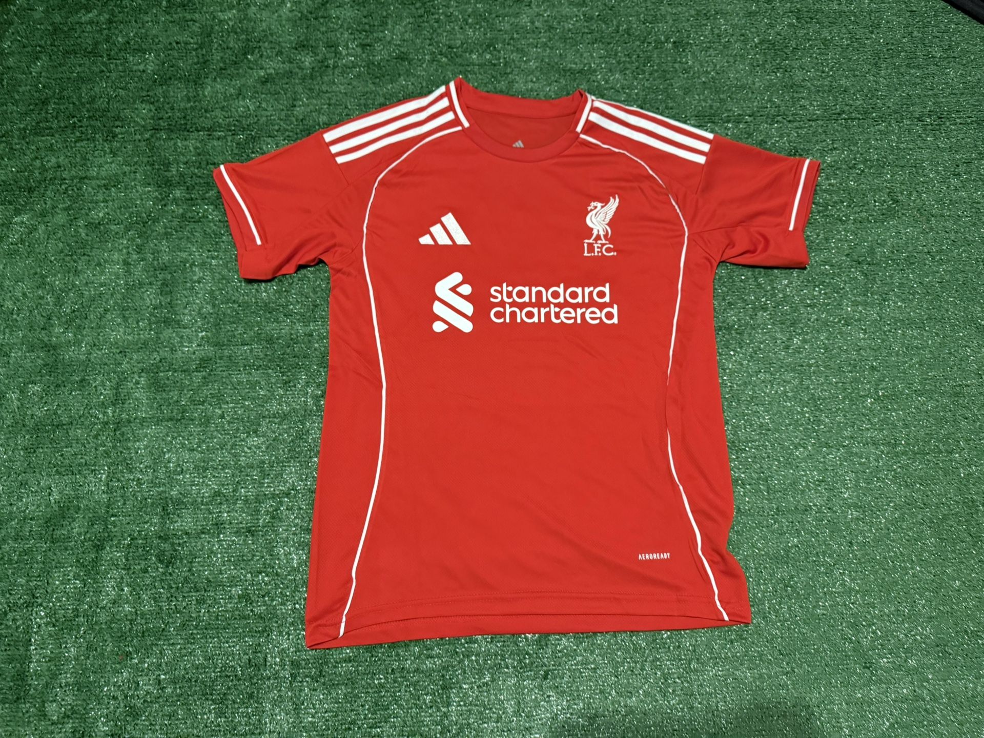 Mo Salah #11 Liverpool Home Jersey 25/26