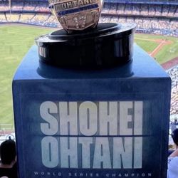 Ohtani Sga world Series Ring 2025 dodgers sga