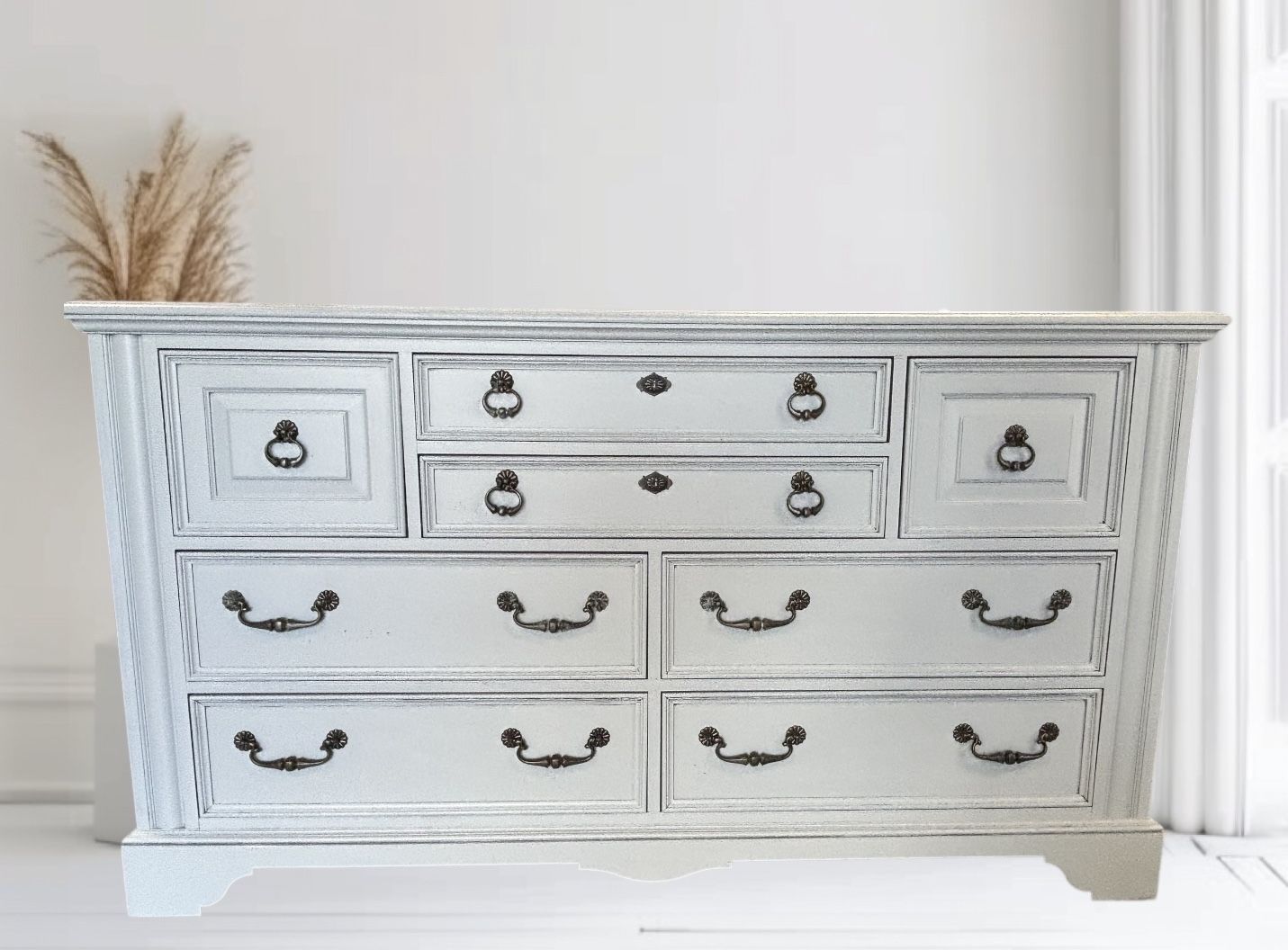 Dresser custom painted and seal sealed