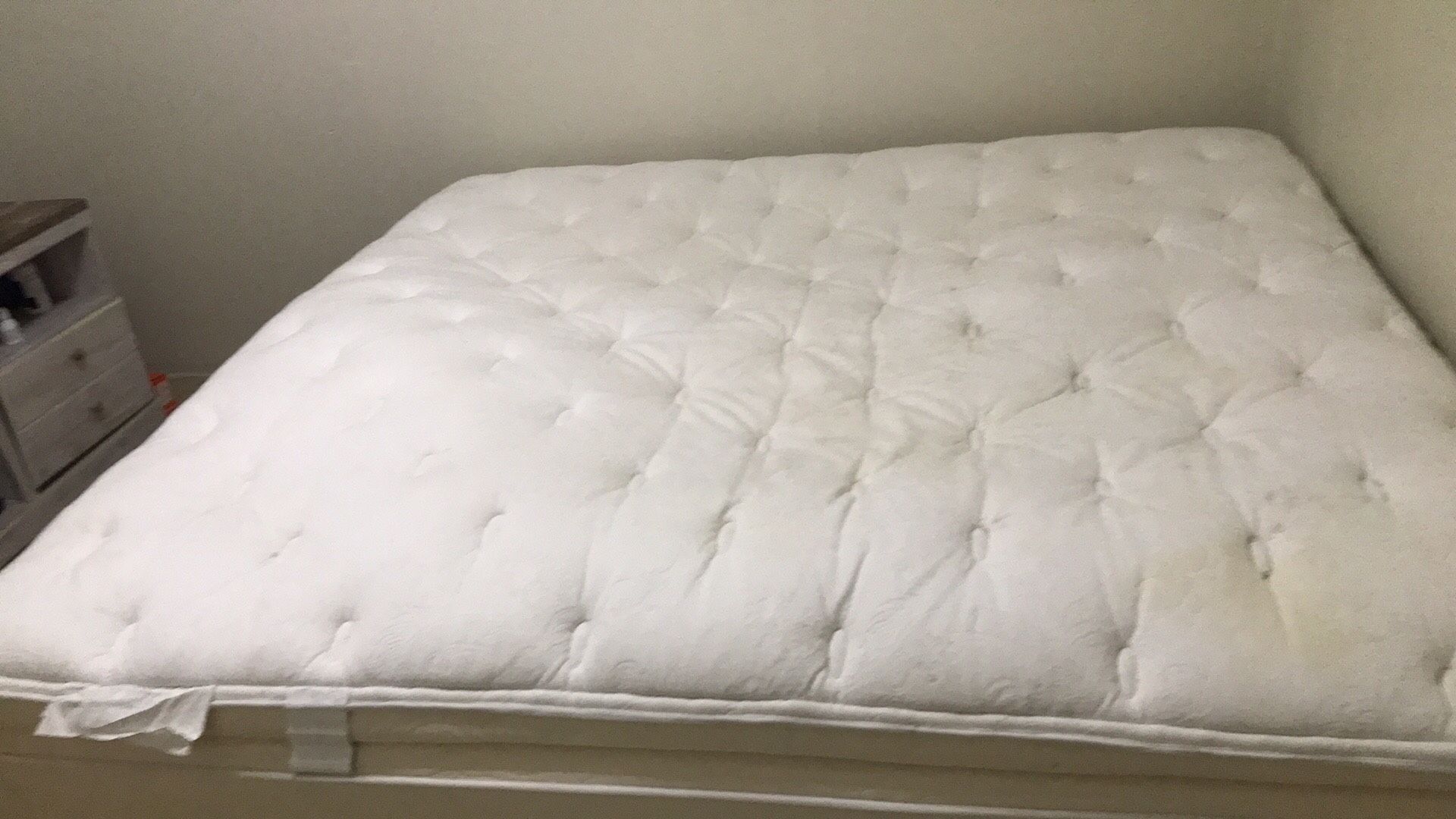 King Size Beautyrest Bed With Frame Must Sell