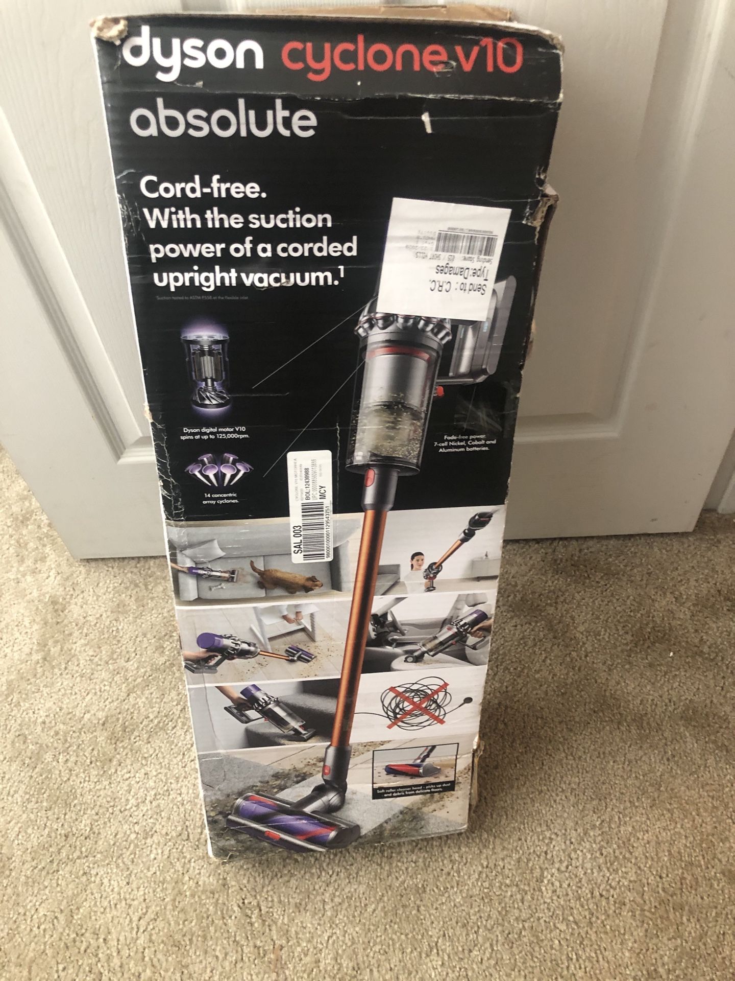 Dyson Cyclone V10 Absolute vacuum cleaner