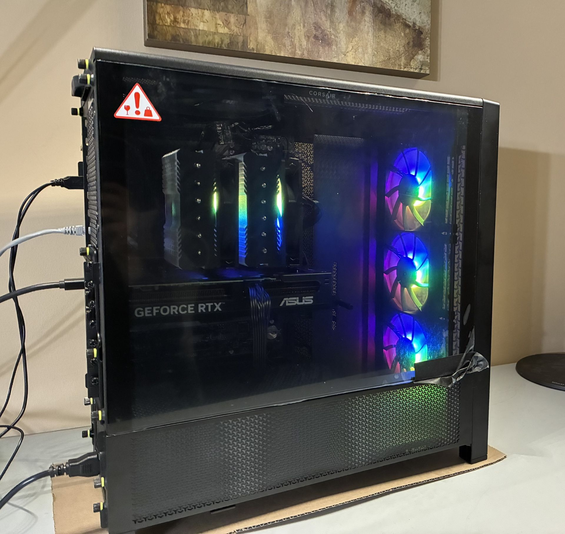 High End Custom Gaming PC (9600x, 4070S)