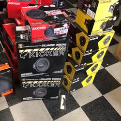 Kicker Subwoofers On Sale! 