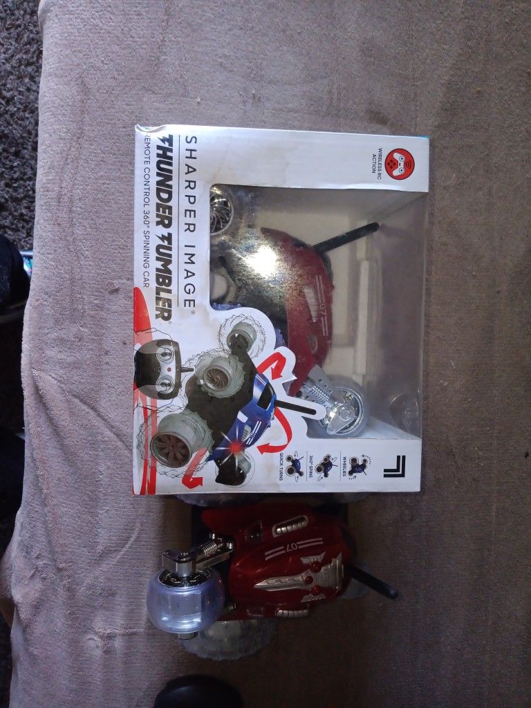 2 Remote Control 360 Spinning Car For 10.00 Dollar