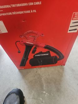 Craftman vacuum and blower electric