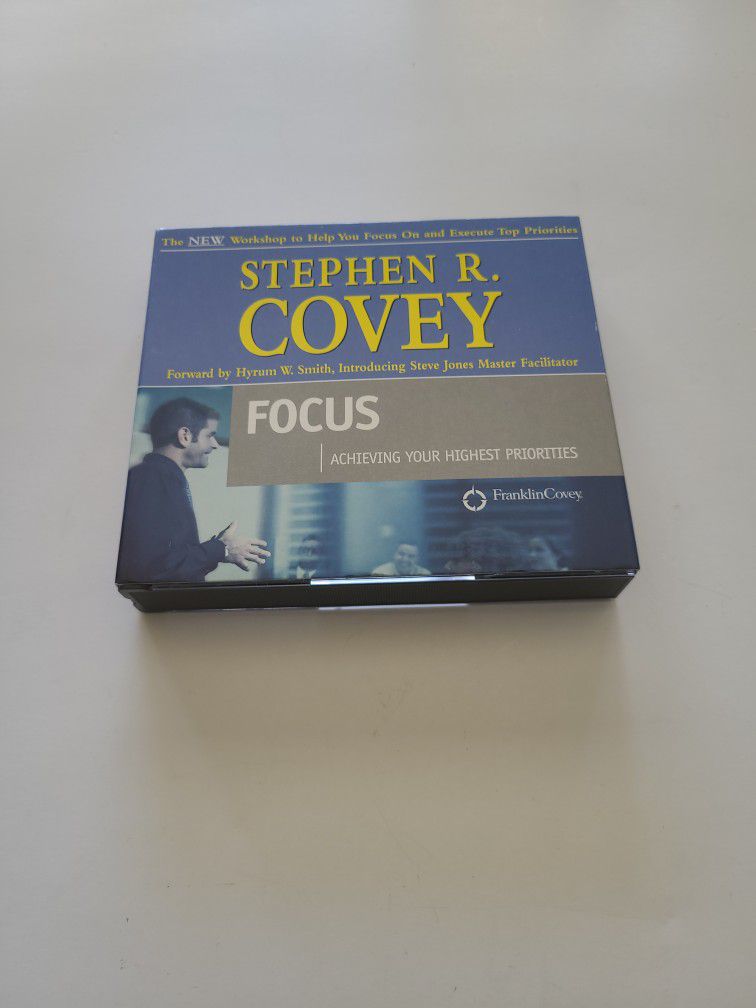 Focus By Stephen R. Covey $3