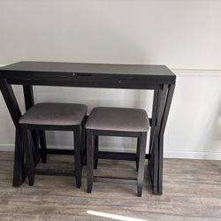 Gray  Dining Table 