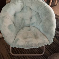 Accent Chair Saucer Chair Moon Chair Aqua