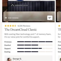 🔥 NEW DreamCloud Classic Memory Foam – Full Size – Delivery Available 🔥