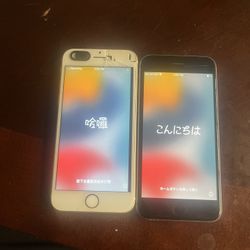 2 iPhone 6s Locked 