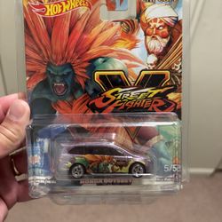 2018 Hot Wheels Pop Culture Series 5/5 Capcom Street Fighter V Honda Ddyssey Van