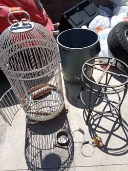 Large Decorative Metal Bird Cage
