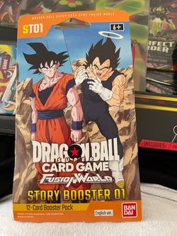 Dragon Ball Super Card Game Fusion World Story Booster 01