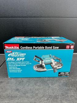 Makita 40V max XGT Brushless Cordless Deep Cut Portable Band Saw Kit, 4.0Ah