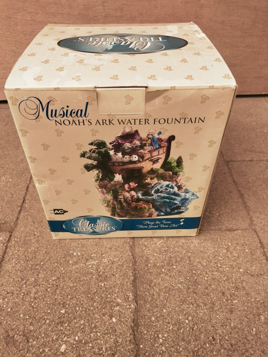 Musical Noah Ark Weather Fountain