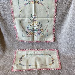 Table Or Dresser Topper Set