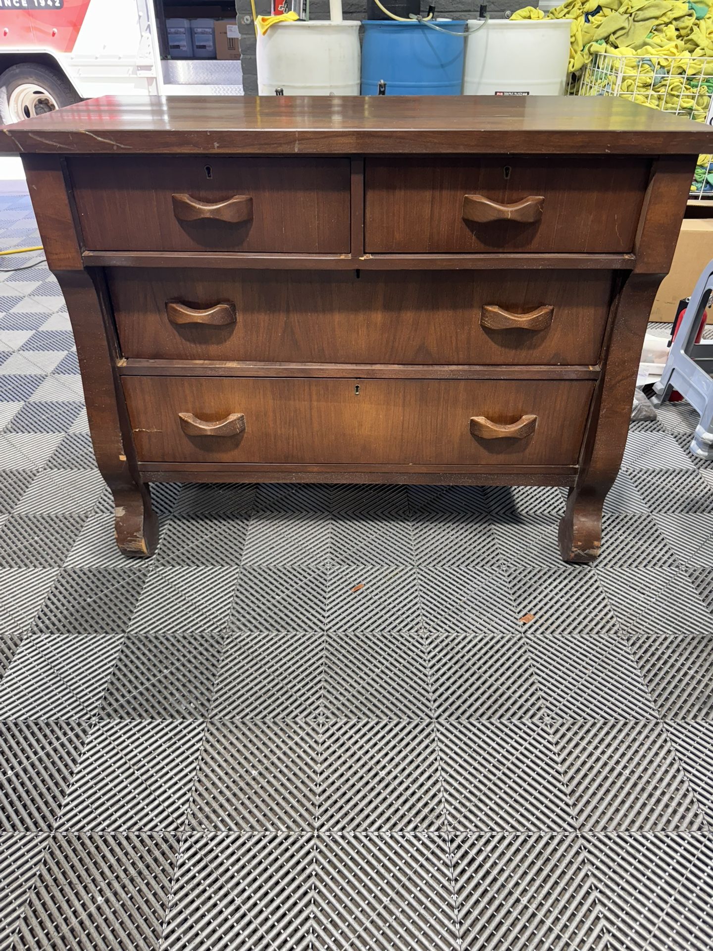 Antique Wooden Dresser