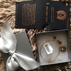 Alex and Ani Love & Luck Charm Bracelet (BRAND NEW)