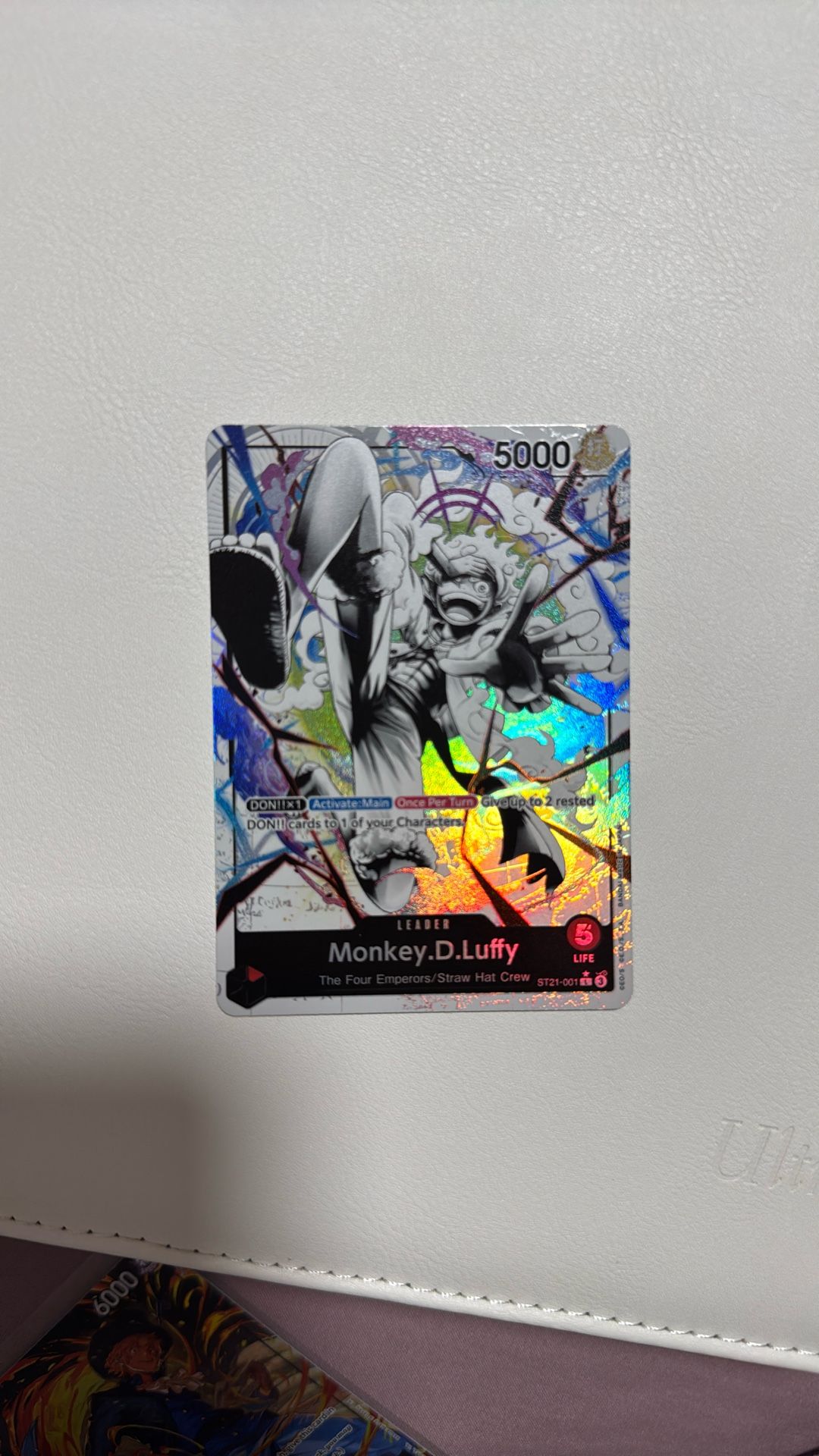 ST 21 Alt Art Luffy Leader