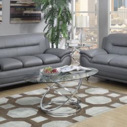 Sofa Set (White, Black, Grey or Red)