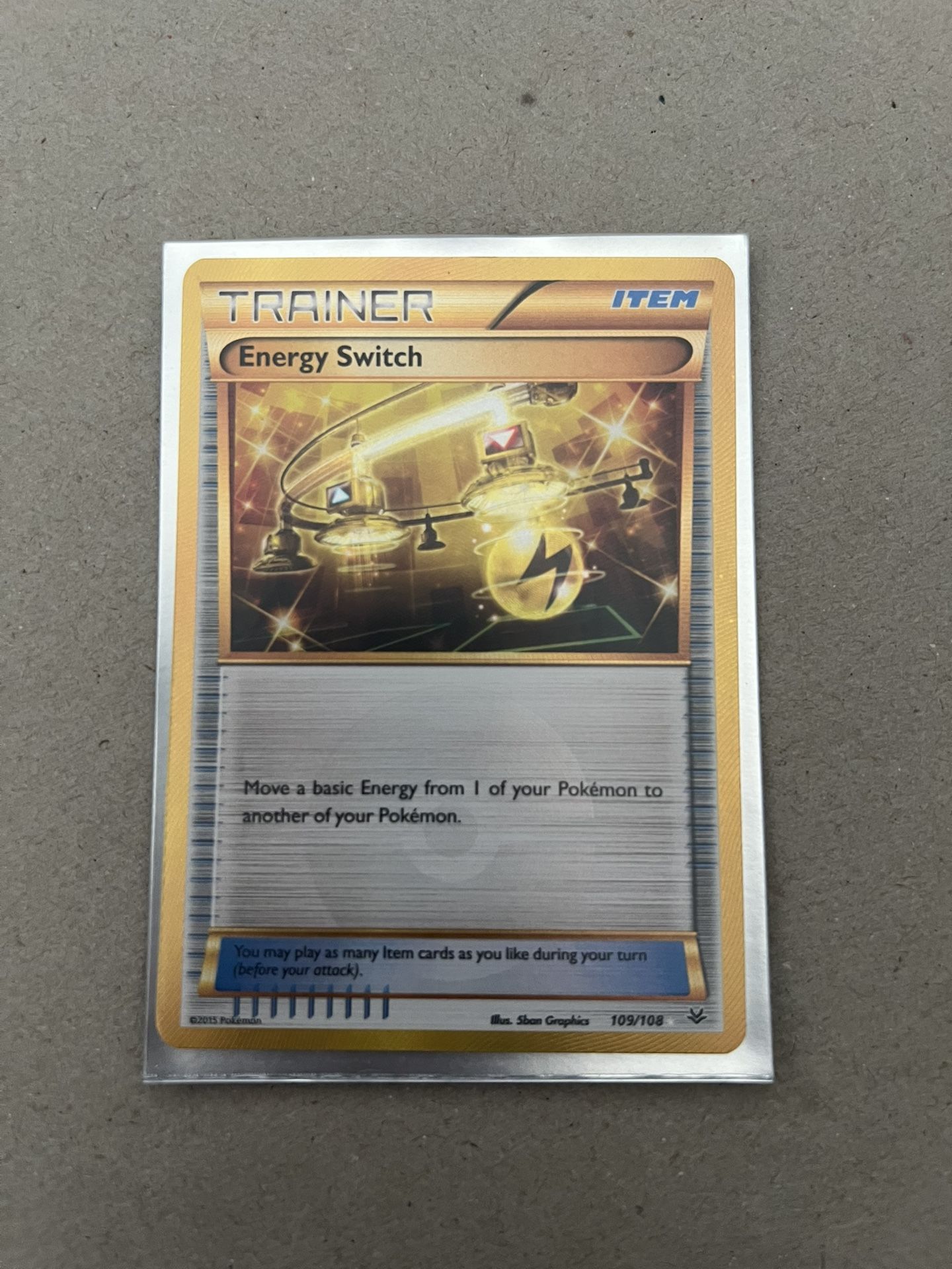 Energy Switch 109/108 Secret Rare XY Roaring Skies MP-HP
