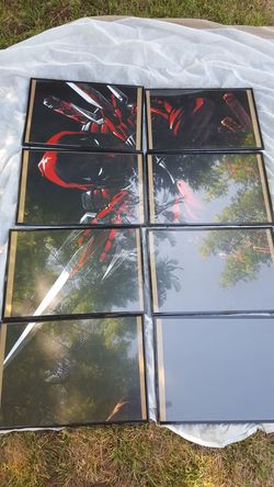 Deadpool 8 frame poster