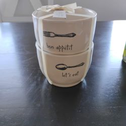 RAE DUNN /Bon Appetit Bowls