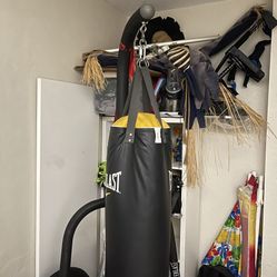 I am selling a boxing bag and bed for boys