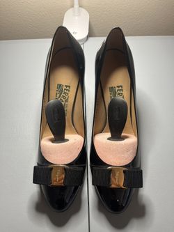 Salvatore Ferragamo High Heels/ Pumps Authentic Black 