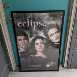 Original 2010 Twilight Series Movie Poster: Eclipse
