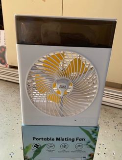 Portable Misting Fan with Water Tank