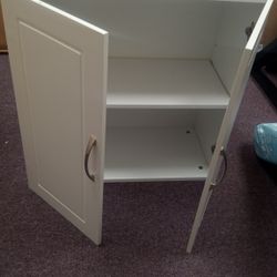 White Wall Cabinet 