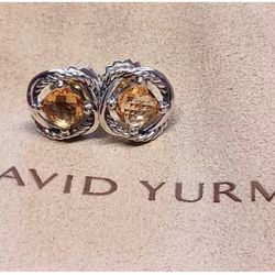 David Yurman Infinity Earrings + Authentication 
