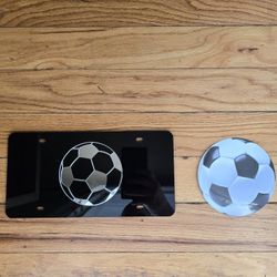 Car Soccer Plate 