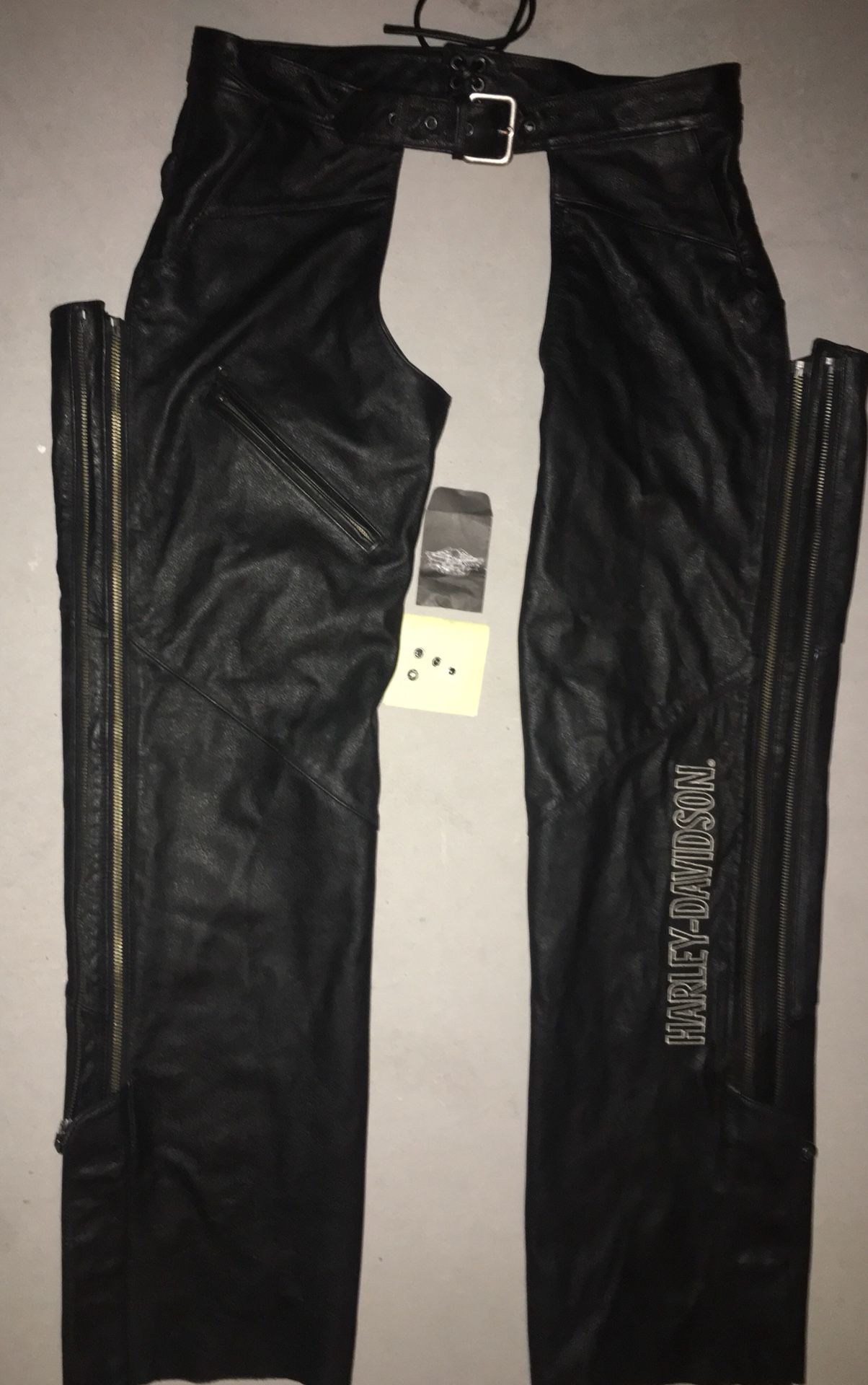 Harley Davidson Chaps Women’s Deluxe Leather XL