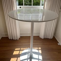 32" Flower Round Counter Height Table