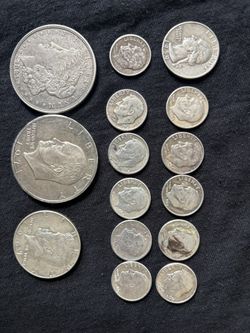 Silver Coins And Rare Coins Lot Read Description